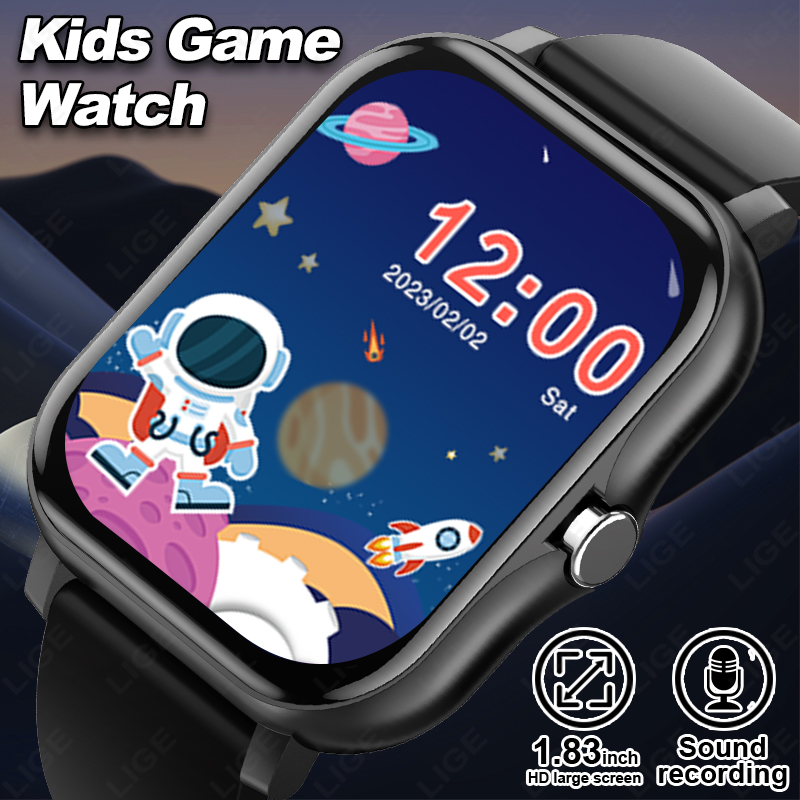 Music Audiobook - LIGE 2025 Hörbuch Kinder Smartwatch Mode