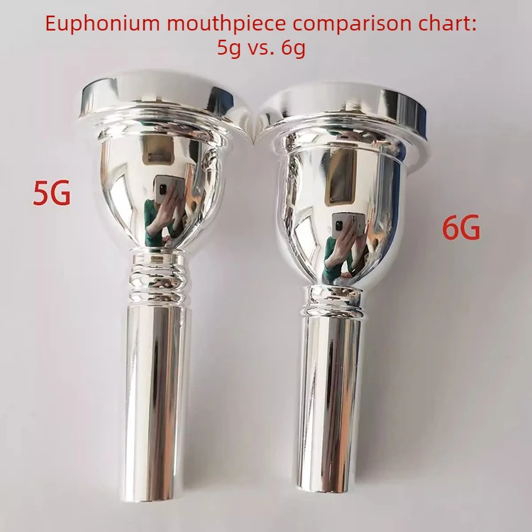 Trombone Mouthpiece - Blasinstrument-Zubehör - Präzises kleines Trombonen-Mundstück aus