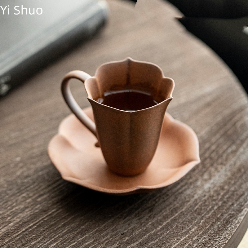 Ocarina Ceramic - Grobe Keramik-Teetasse im Chinesischen Stil mit