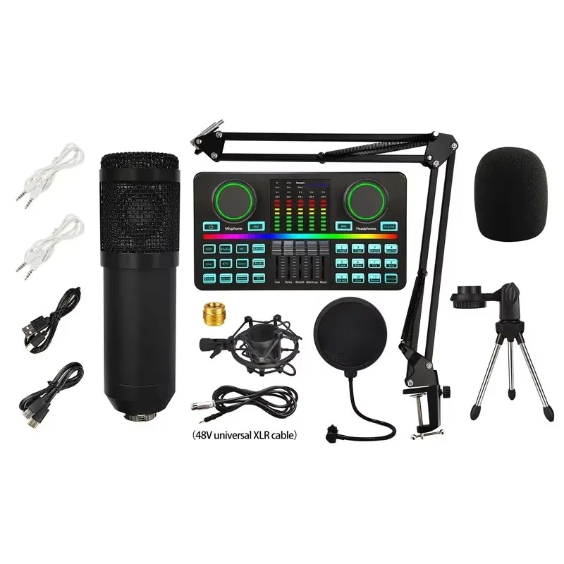 Audio Music Changer - USA Censreal Stimmverzerrer Musikinstrument-Mixer Podcast-Ausrüstung Mikrofon