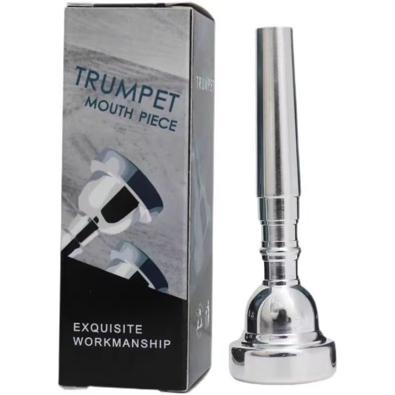 Trombone Mouthpiece - 7C Trompetenmundstück, Versilbertes Posaunenmundstück, Euphonium- &