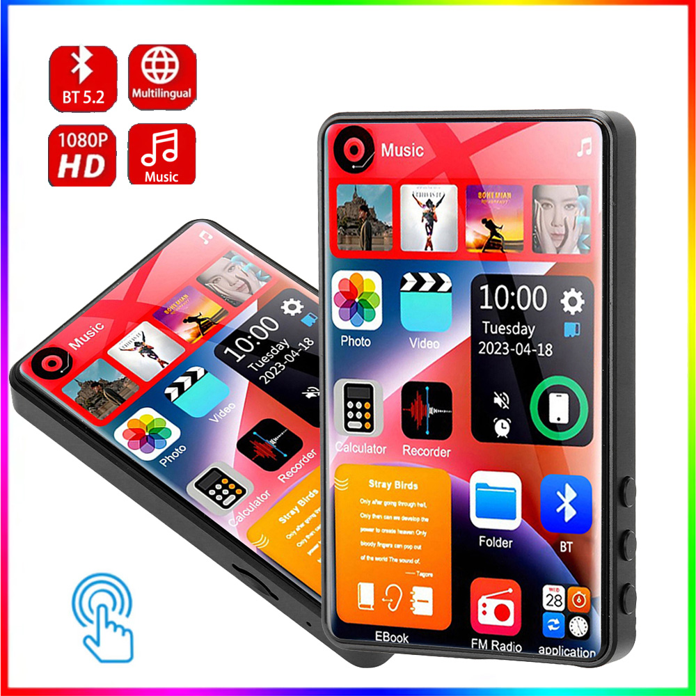 Audio Music Recorder - 64GB 4'' X20-Neue UI 1080P Video