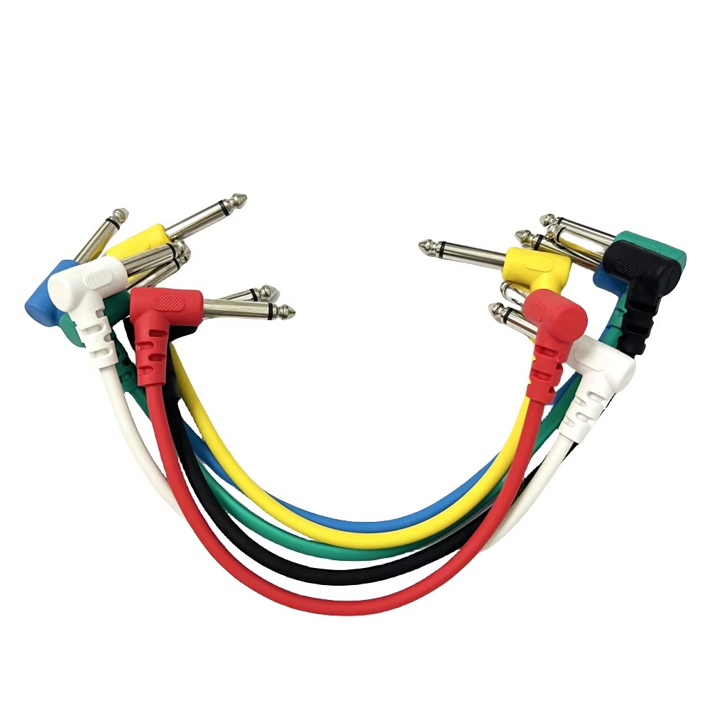 Audio Music Instrumental - 6 Stück Audiokabel für Audio E-Gitarre