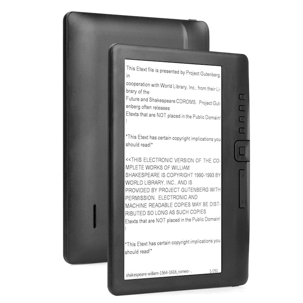 E-Book-Reader mit 7-Zoll-HD-TF – Music Audiobook Bewertung und Preis