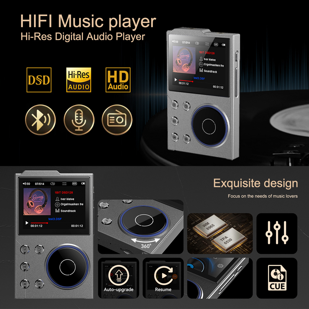 Hi-Fi Digital Audio MP3-Player – Music Audiobook Bewertung und Preis