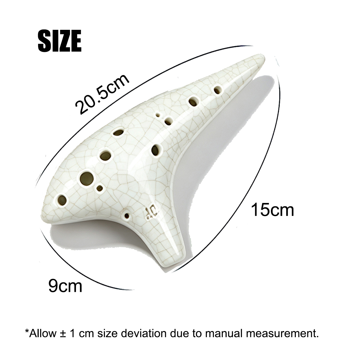 Miwayer 12-Loch-Ocarina – 4 Fa – Ocarina Ceramic Bewertung und Preis