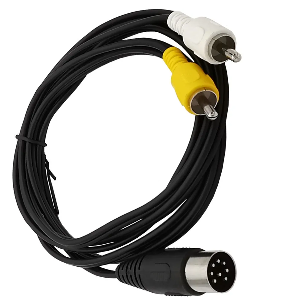 Din 8-poliges bis 2rca-Kabel 8 – Audio Music Instrumental Bewertung und Preis