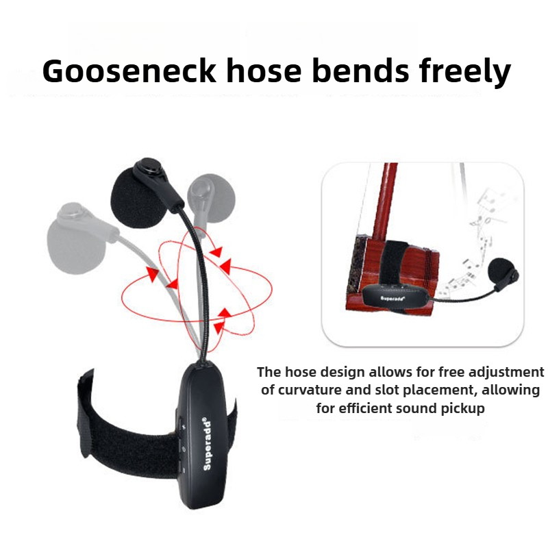 Tragbare ERhu Drahtlose Mikrof – Audio Music Instrumental Bewertung und Preis