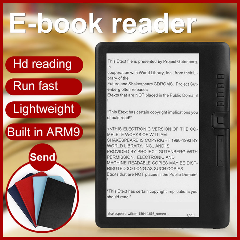 E-Book-Reader mit 7-Zoll-HD-TF – Music Audiobook Bewertung und Preis