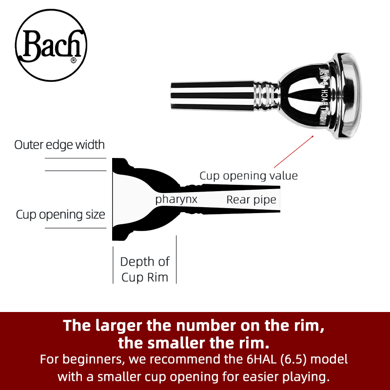 American Bach Tenor Posaune 34 – Trombone Mouthpiece Bewertung und Preis