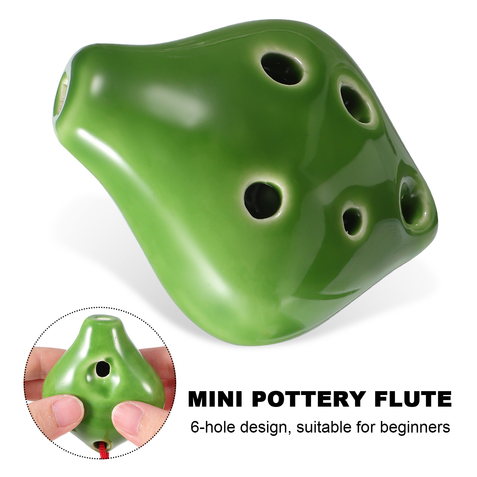 Anfängerfreundliche 6-Loch Min – Ocarina Ceramic Bewertung und Preis