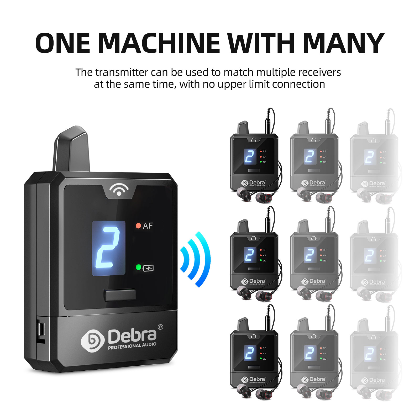 Debra UHF IEM Drahtloses In-Ea – Audio Music Recorder Bewertung und Preis