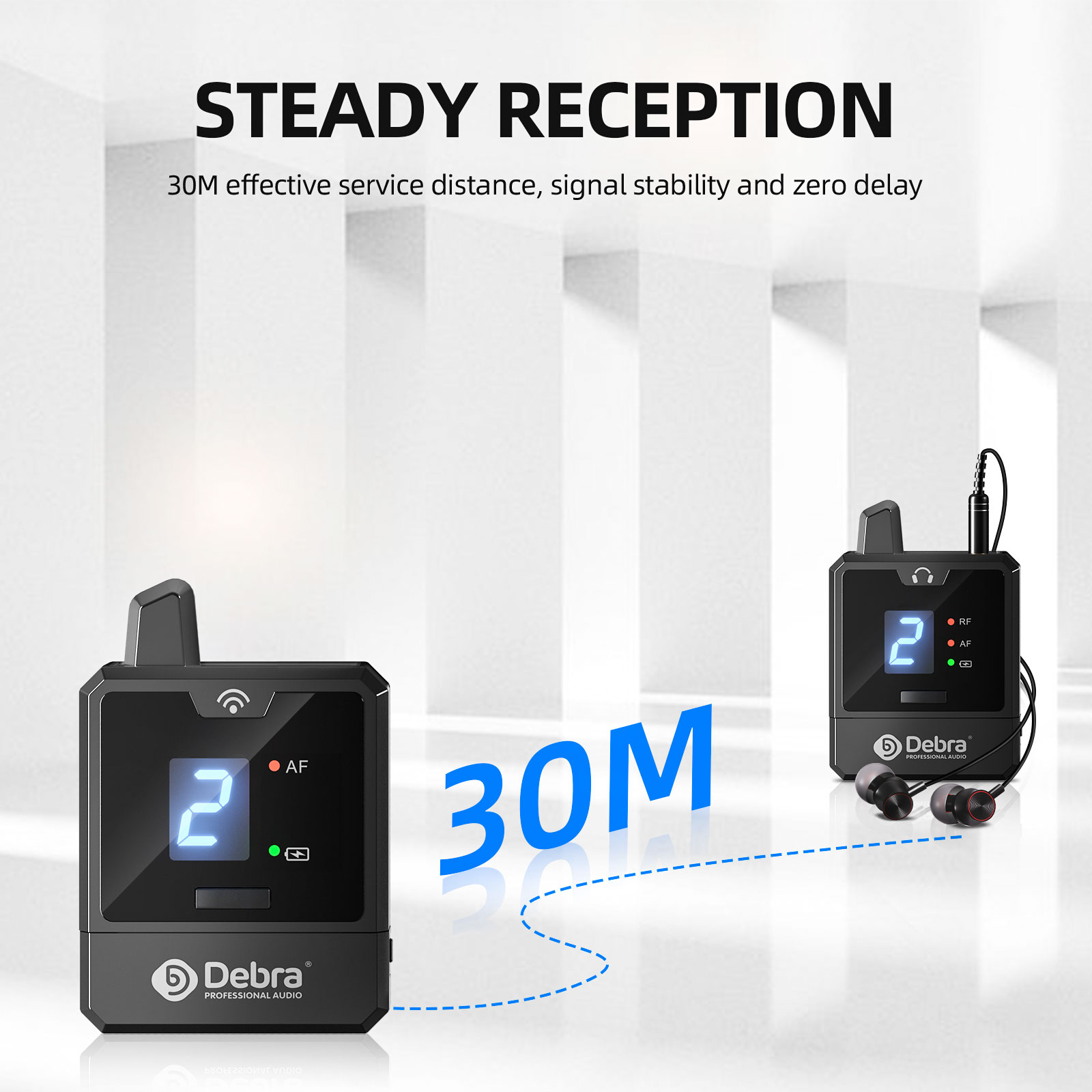 Debra UHF IEM Drahtloses In-Ea – Audio Music Recorder Bewertung und Preis