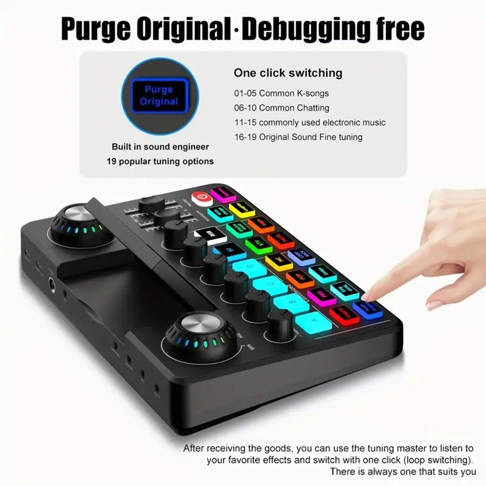 ABYA Audio-Mixer, Live-Soundka – Audio Music Changer Bewertung und Preis