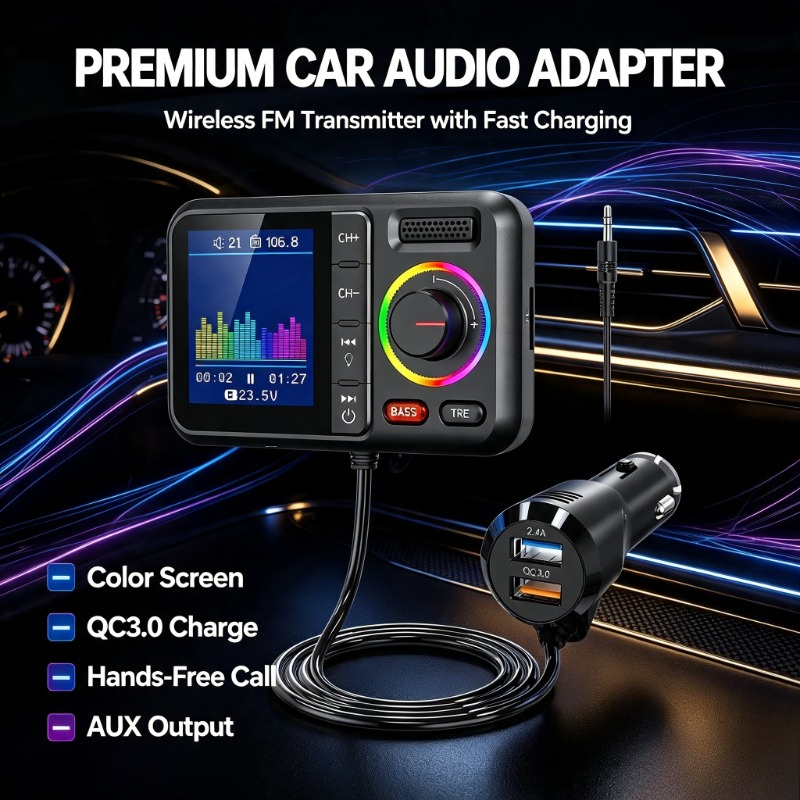 Fahrzeug-Wireless-Audio-Adapte – Audio Music Track Bewertung und Preis